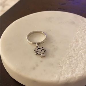 James Avery University of Texas Charm Ring